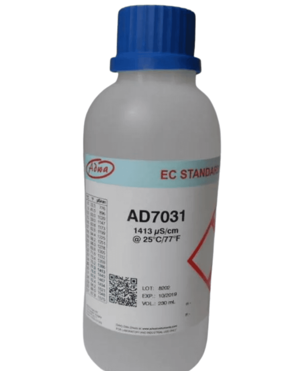 ADWA AD7031 Leitfähigkeitsstandard, 1413 µS/cm, 230 ml
