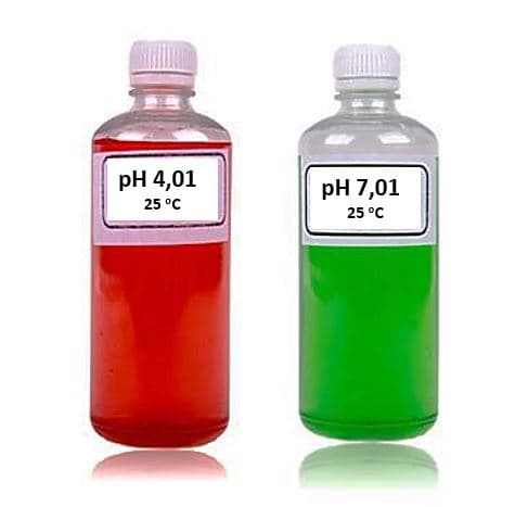 pH-Pufferset 4,01 / 7,01, 2 × 100 ml
