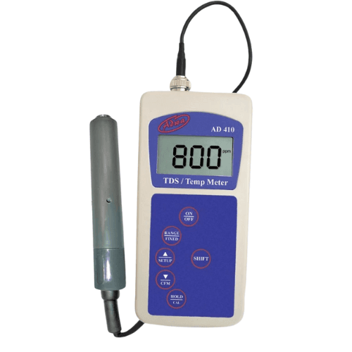 ADWA AD410 tragbares TDS- und Temperaturmessgerät