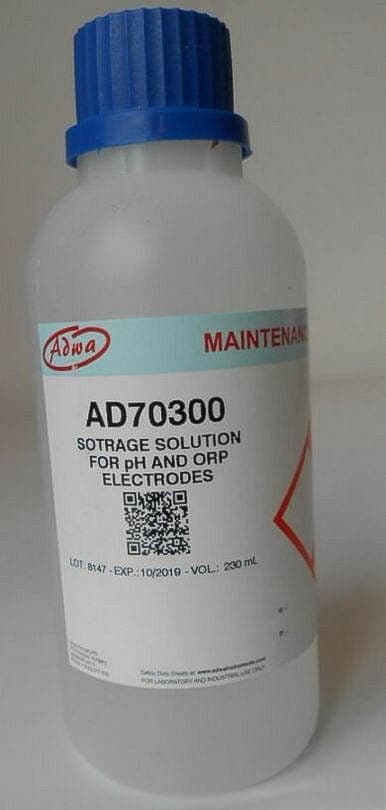 ADWA AD70300 Aufbewahrungslösung für pH-Elektroden, 230 ml