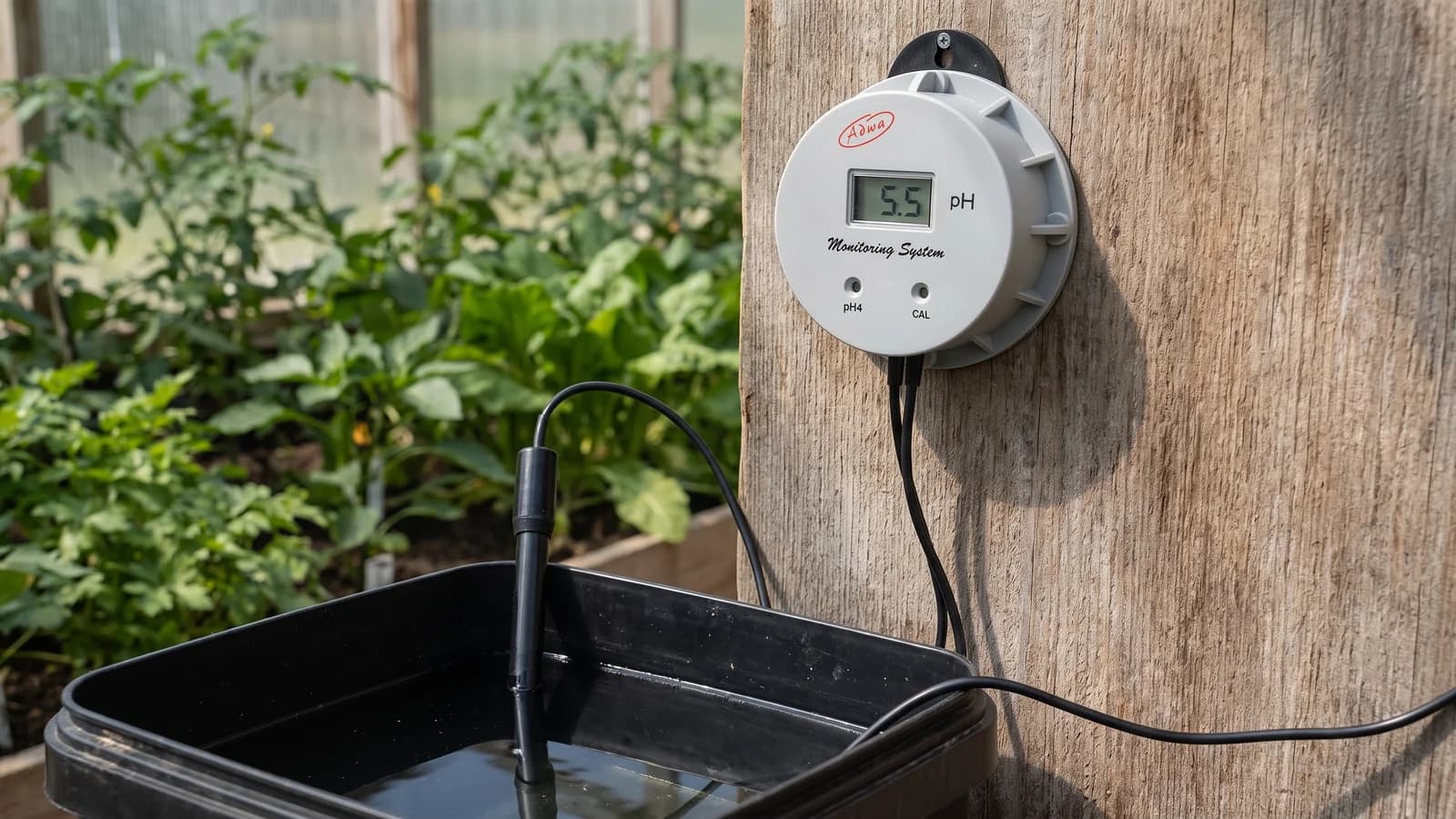 ADWA ECO209 Monitor für kontinuierliche pH-Messung